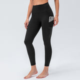 Women's Tight Yoga Pants Camo Print Skincare Nude Feel Double sided High Waist Lifting Hip Sports Fitness Pants 02343